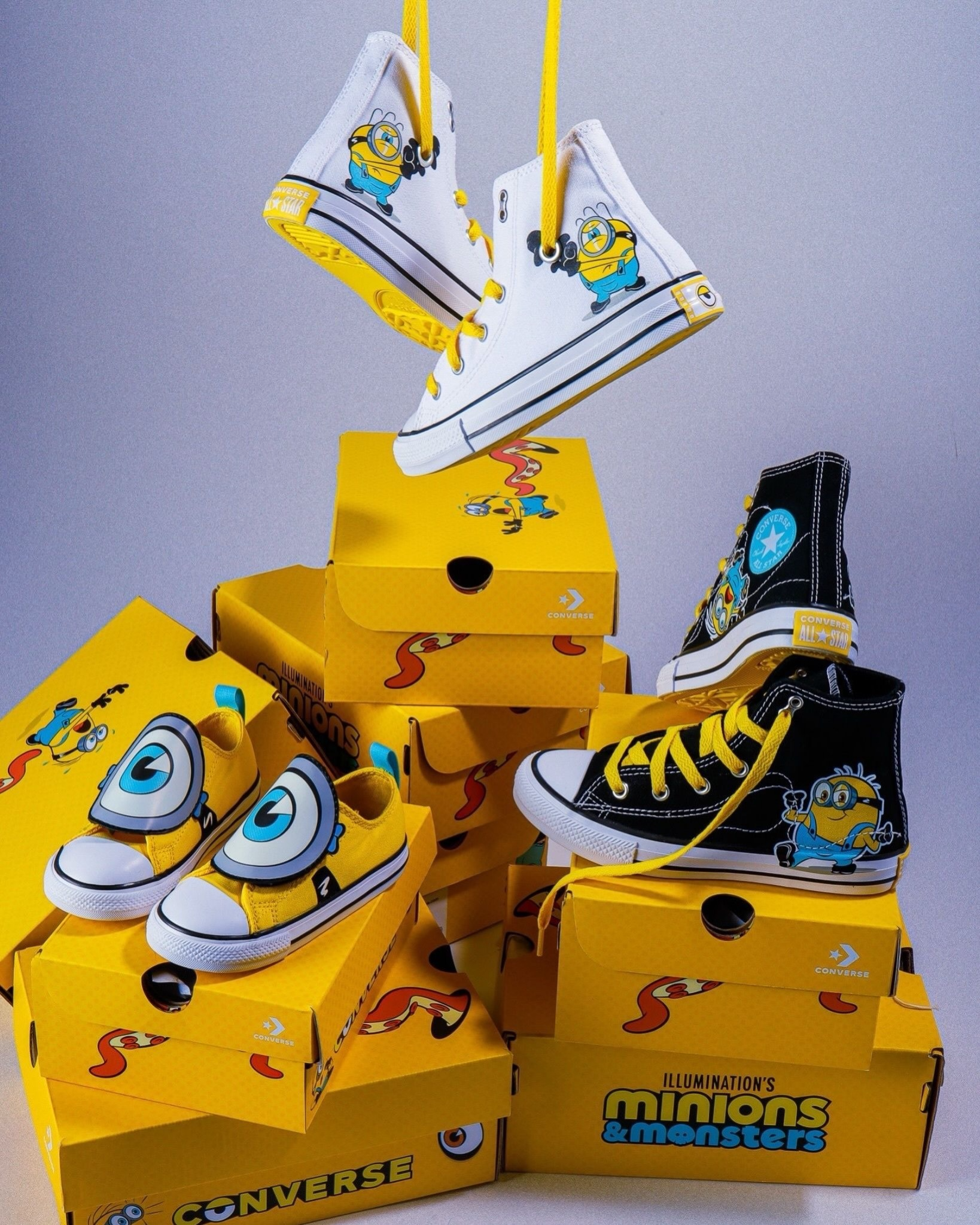Converse lleva a los Minions al mundo sneaker