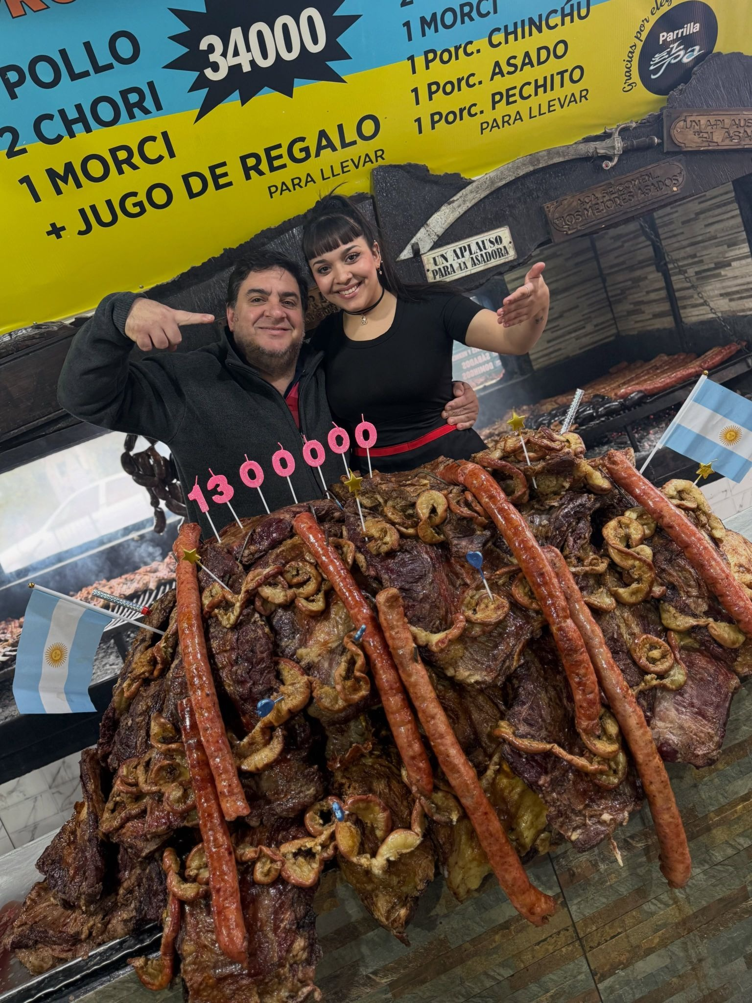 La parrilla más viral de Argentina está en Villa de Mayo