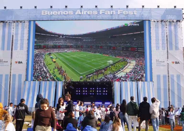 Portada de ¿Dónde ver el partido de la Selección argentina ante Jordania en la ciudad de Buenos Aires?