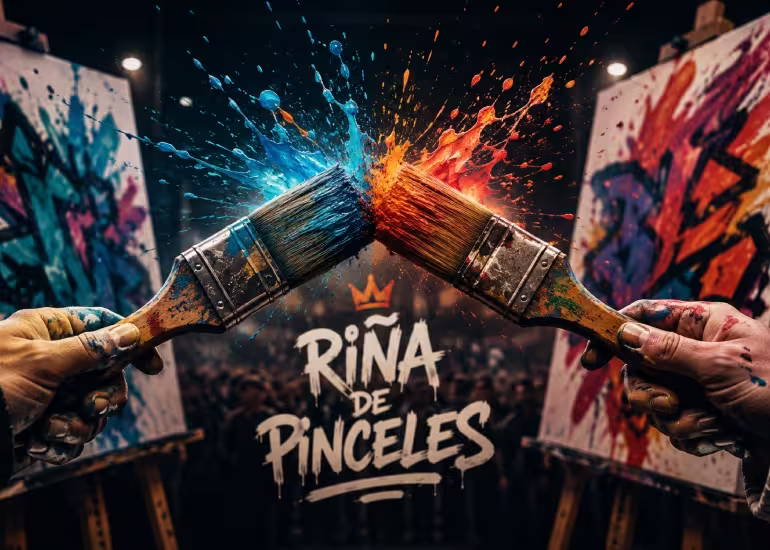 Portada de El arte urbano competitivo llega a Buenos Aires con Riña de Pinceles