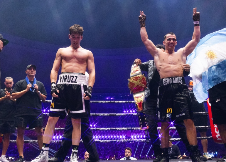 Gero Arias, la estrella de La Velada del Año VI: venció a Viruzz y desafió a Jake Paul
