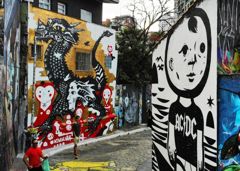 Imagen del artículo: La capital indiscutida del arte urbano en Brasil