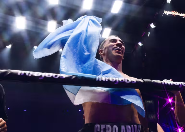 Gero Arias, la estrella de La Velada del Año VI: venció a Viruzz y desafió a Jake Paul