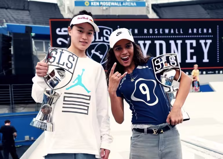 Portada de Sídney abre la SLS con un Onodera histórico y una Rayssa Leal dominante