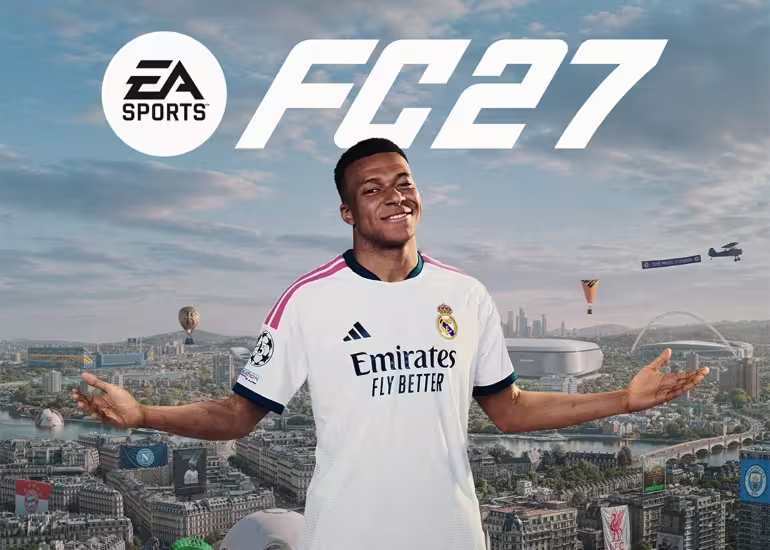 Kylian Mbappé vuelve a ser la portada de EA Sports FC 27