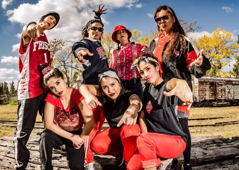 Portada de Superpoderosas Crew, el emblema femenino del breaking en Argentina