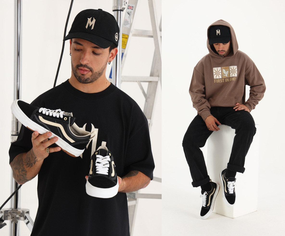 Del oro olímpico a la moda: Maligno Torres suma un nuevo capítulo junto a Vans