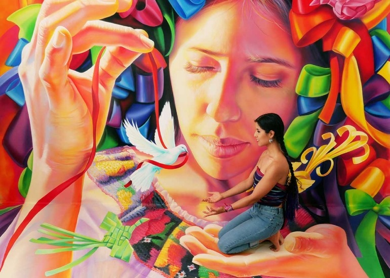 Imagen del artículo: Adry del Rocío, la artista que llevó el muralismo 3D a las calles del mundo