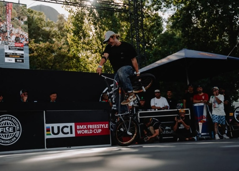 Imagen del artículo: Japón dominó la parada inicial de la Copa del Mundo de BMX Freestyle