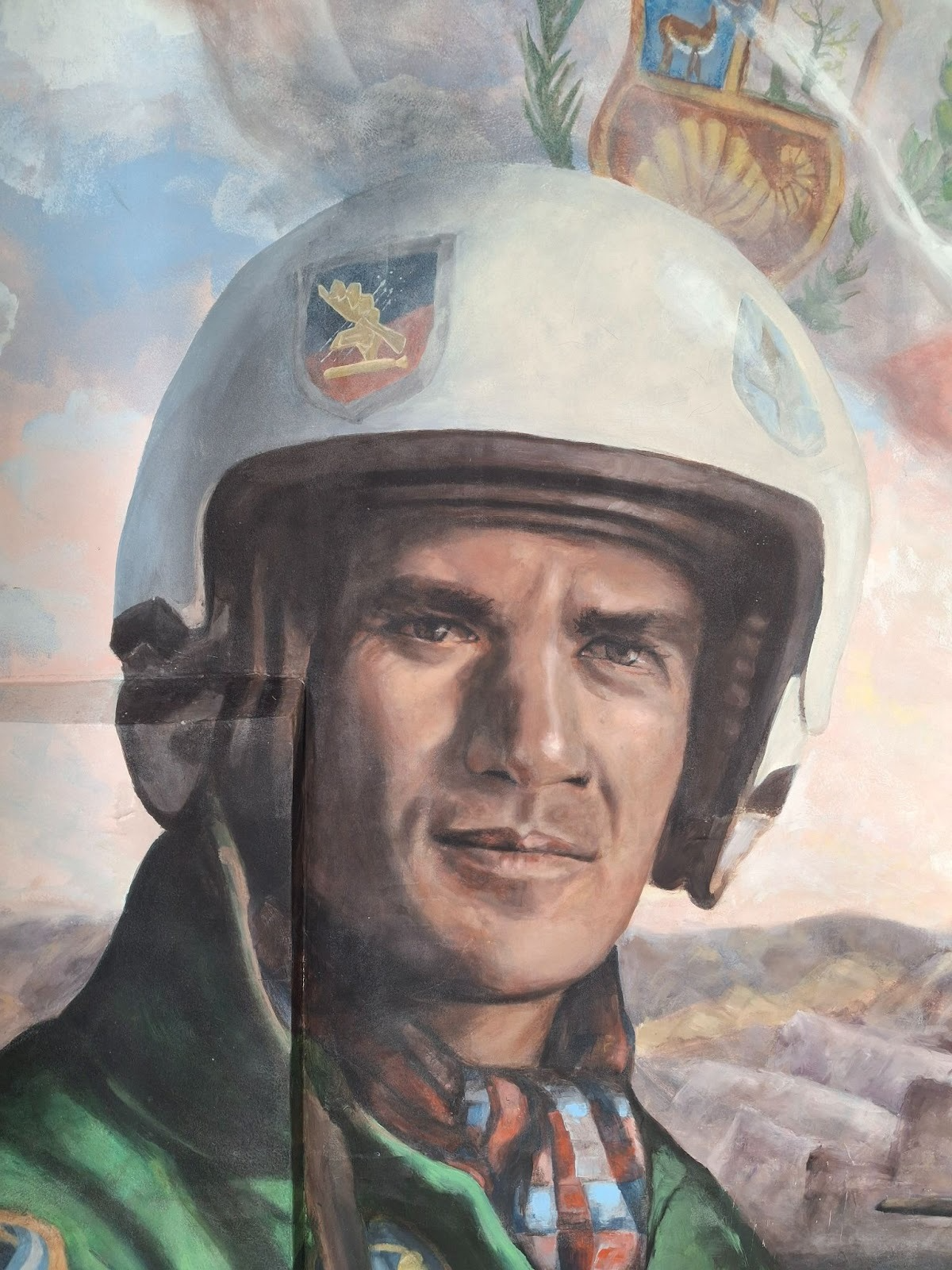 Imagen del artículo: Un mural, dos banderas: el homenaje argentino a Malvinas en Lima