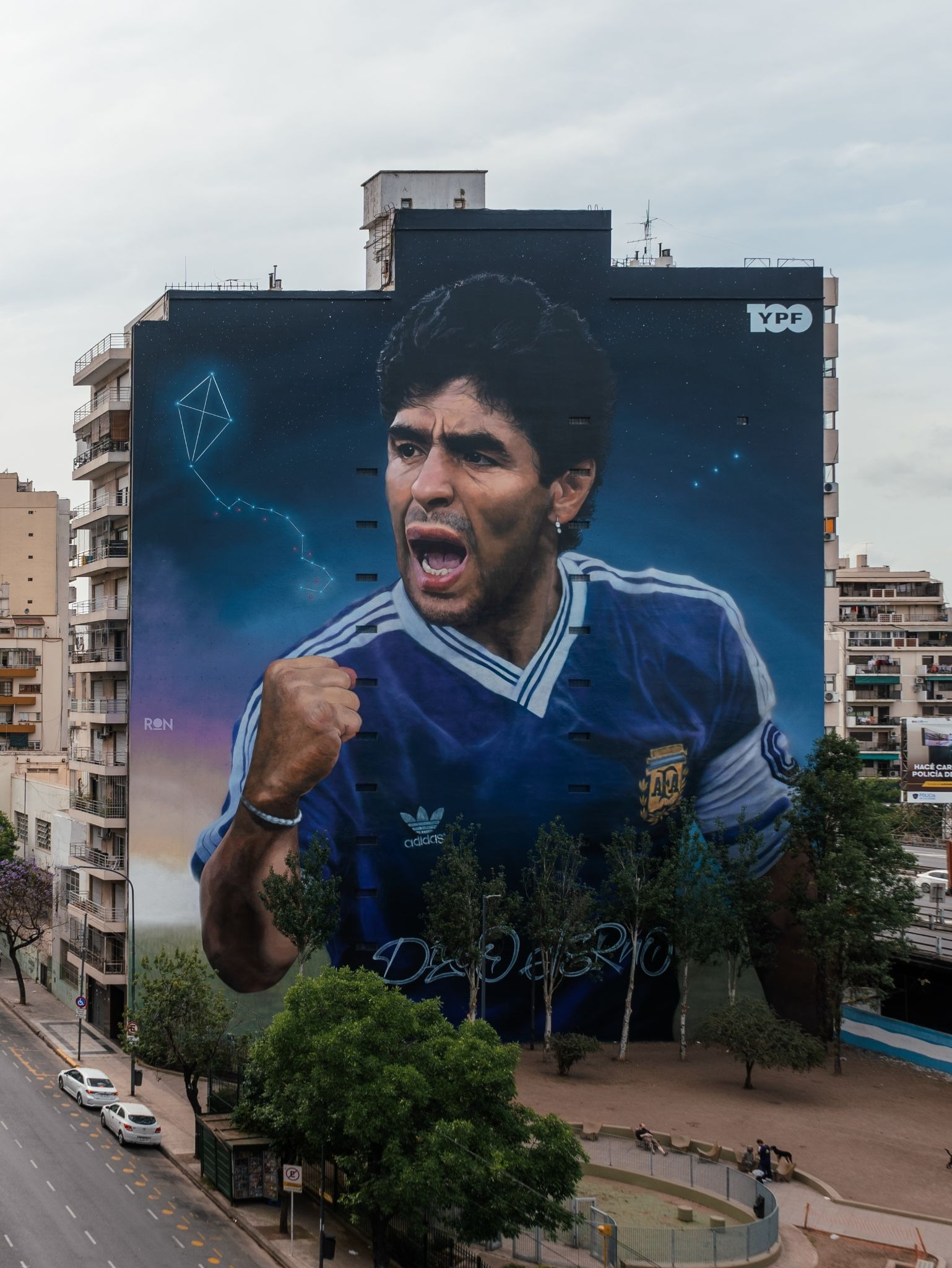 Imagen del artículo: El mapa mundial de los murales de Maradona a cuatro décadas del Mundial de México 1986