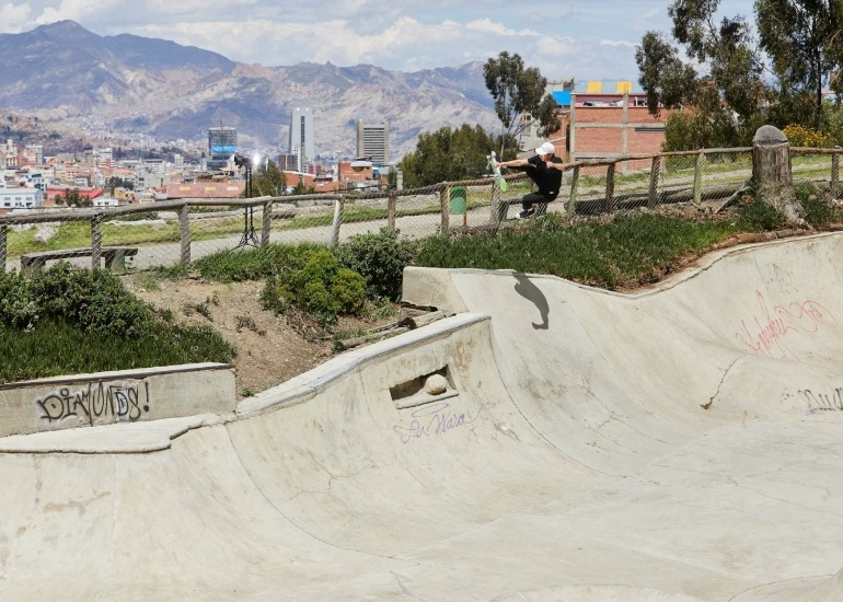 Imagen del artículo: ¿Sabías que el skatepark más alto del mundo está en Bolivia?