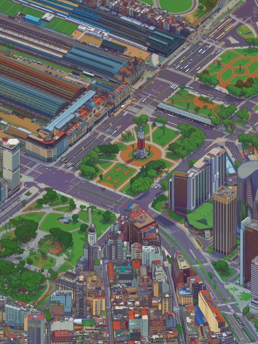Imagen del artículo: El proyecto que convirtió Buenos Aires en píxeles
