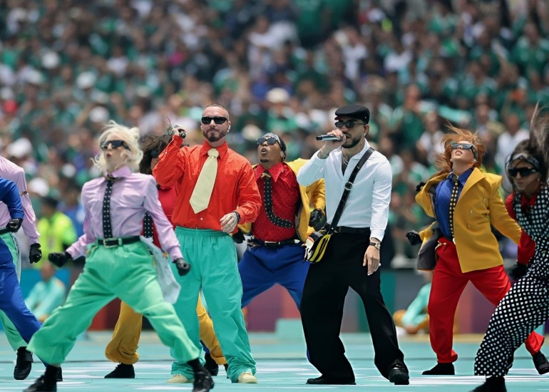 Imagen del artículo: Shakira, J Balvin y Danny Ocean: así fue la inauguración musical del Mundial en México
