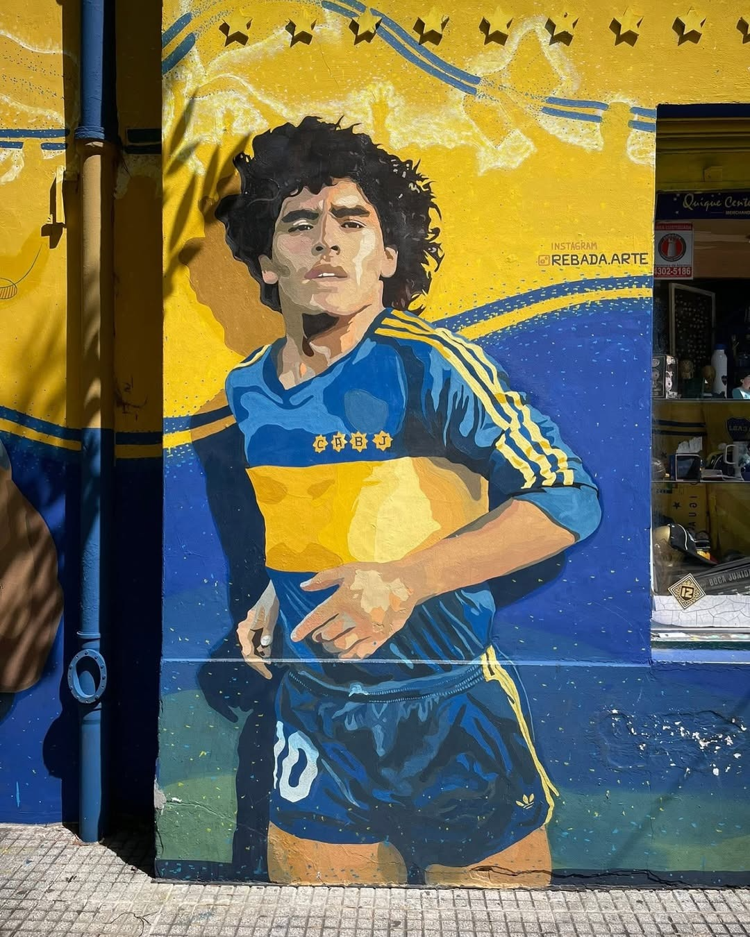 Imagen del artículo: El mapa mundial de los murales de Maradona a cuatro décadas del Mundial de México 1986