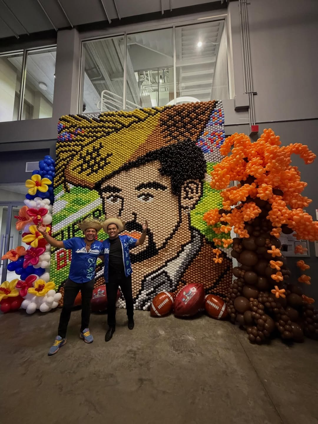 Imagen del artículo: Los hermanos que transforman globos en obras gigantes