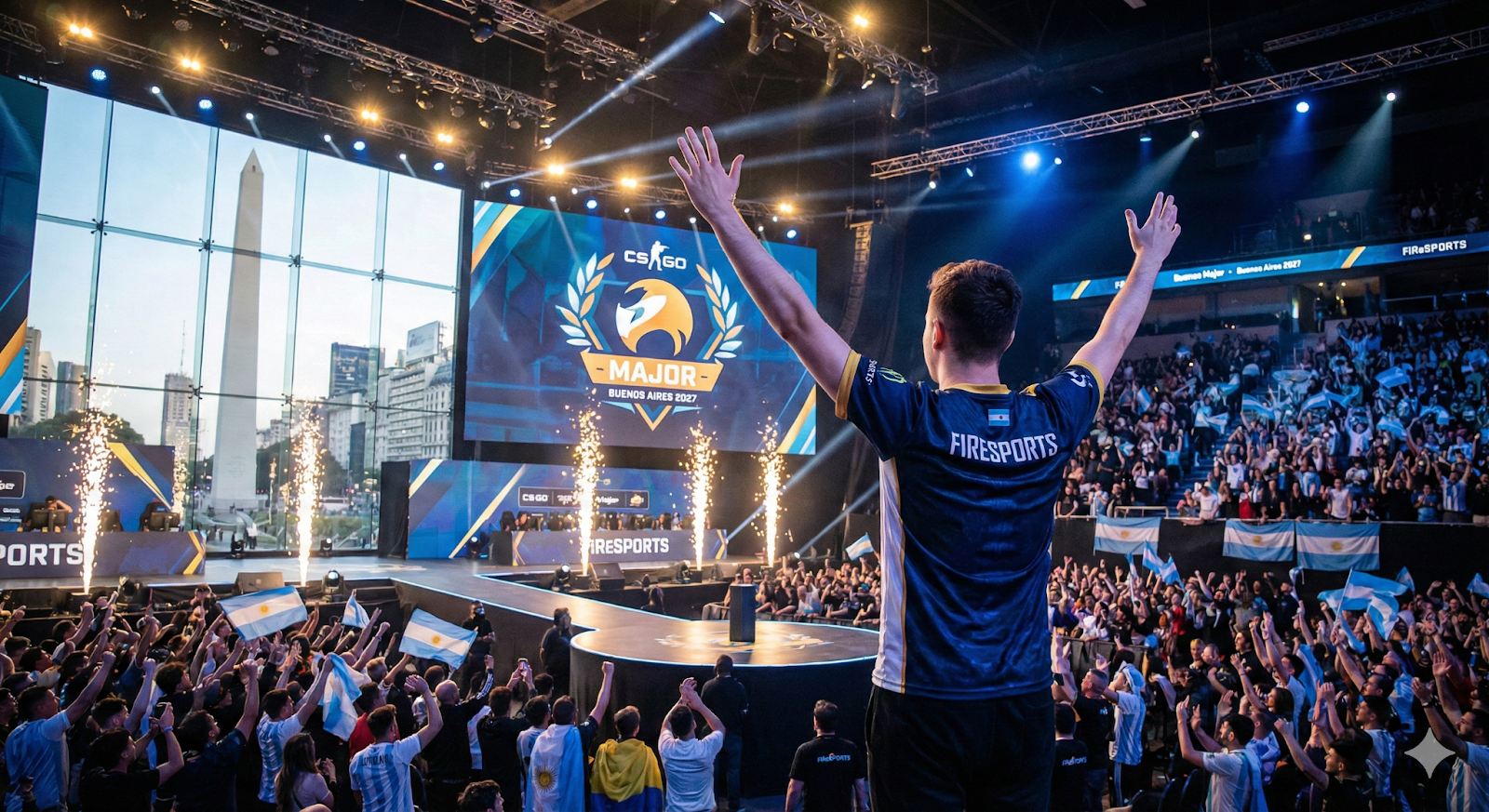 Imagen del artículo: ¡Es oficial! Argentina será sede del Major de Counter-Strike en 2027