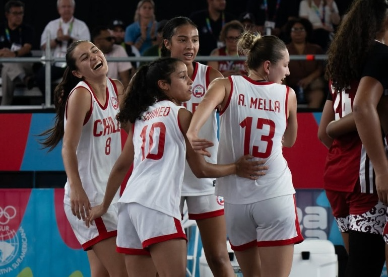 Imagen del artículo: Uruguay y Chile, los reyes del baloncesto 3x3 en los Juegos Suramericanos de la Juventud