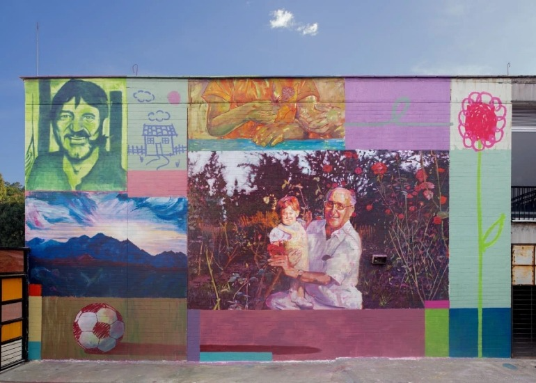 Entre graffiti, sociología y muralismo: la mirada de Eskibel