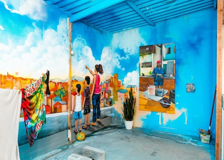 Imagen del artículo: El impresionante centro cultural de ocho pisos que celebra el arte urbano en San Pablo