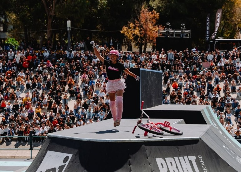 Imagen del artículo: Japón dominó la parada inicial de la Copa del Mundo de BMX Freestyle