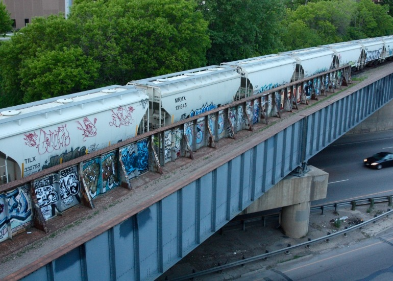Heaven spot, el formato más arriesgado del graffiti