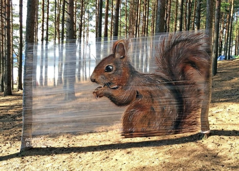 Imagen del artículo: La técnica artística que pinta sin dejar huella