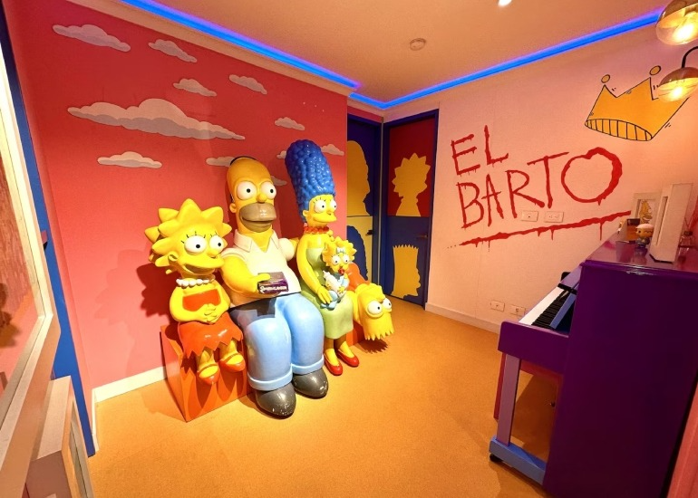 Imagen del artículo: El paraíso Simpson en Bogotá