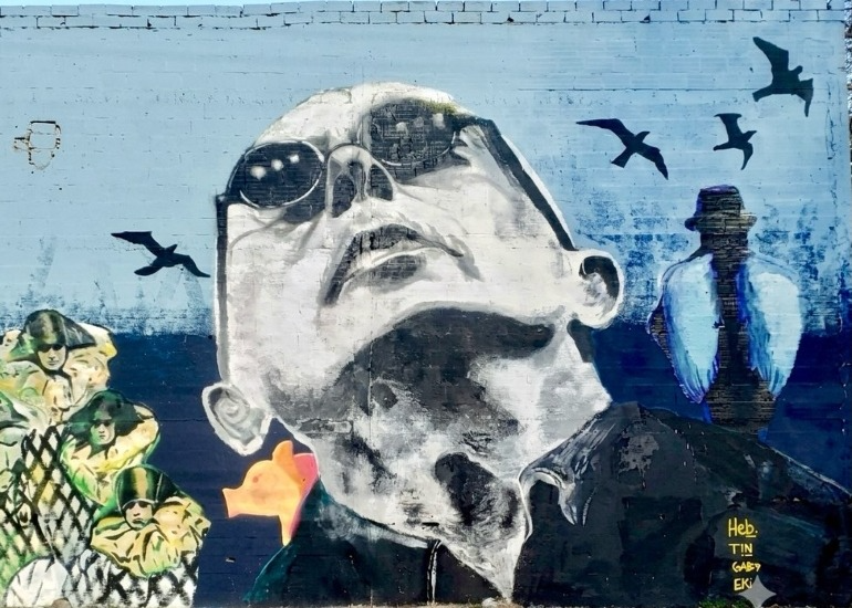 Imagen del artículo: El mural más grande dedicado al Indio Solari ya puede visitarse en Almirante Brown