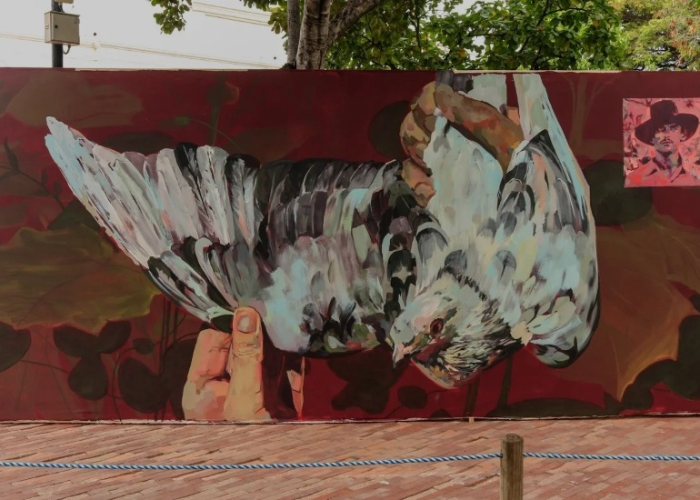 Entre graffiti, sociología y muralismo: la mirada de Eskibel