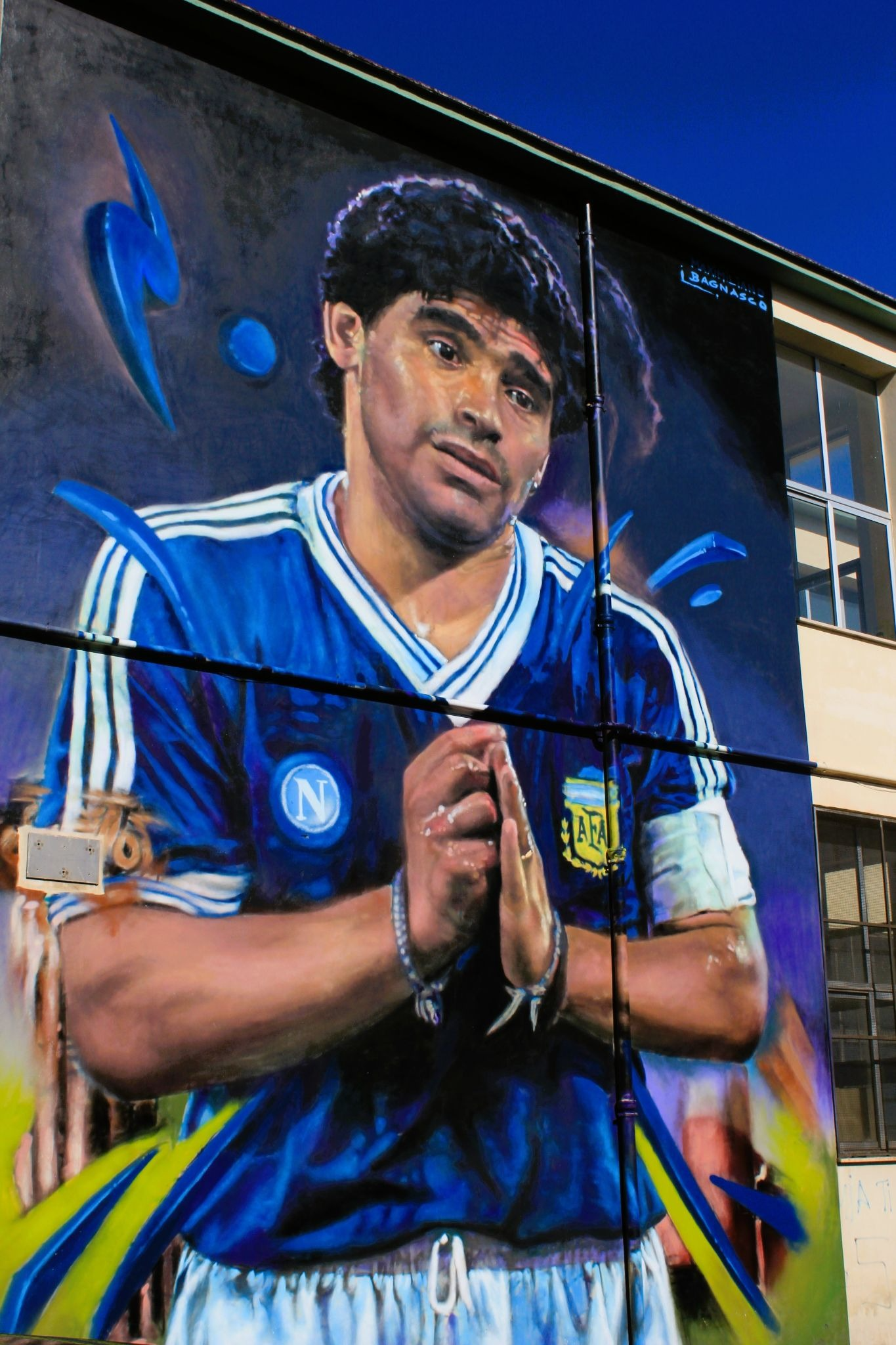Imagen del artículo: El mapa mundial de los murales de Maradona a cuatro décadas del Mundial de México 1986