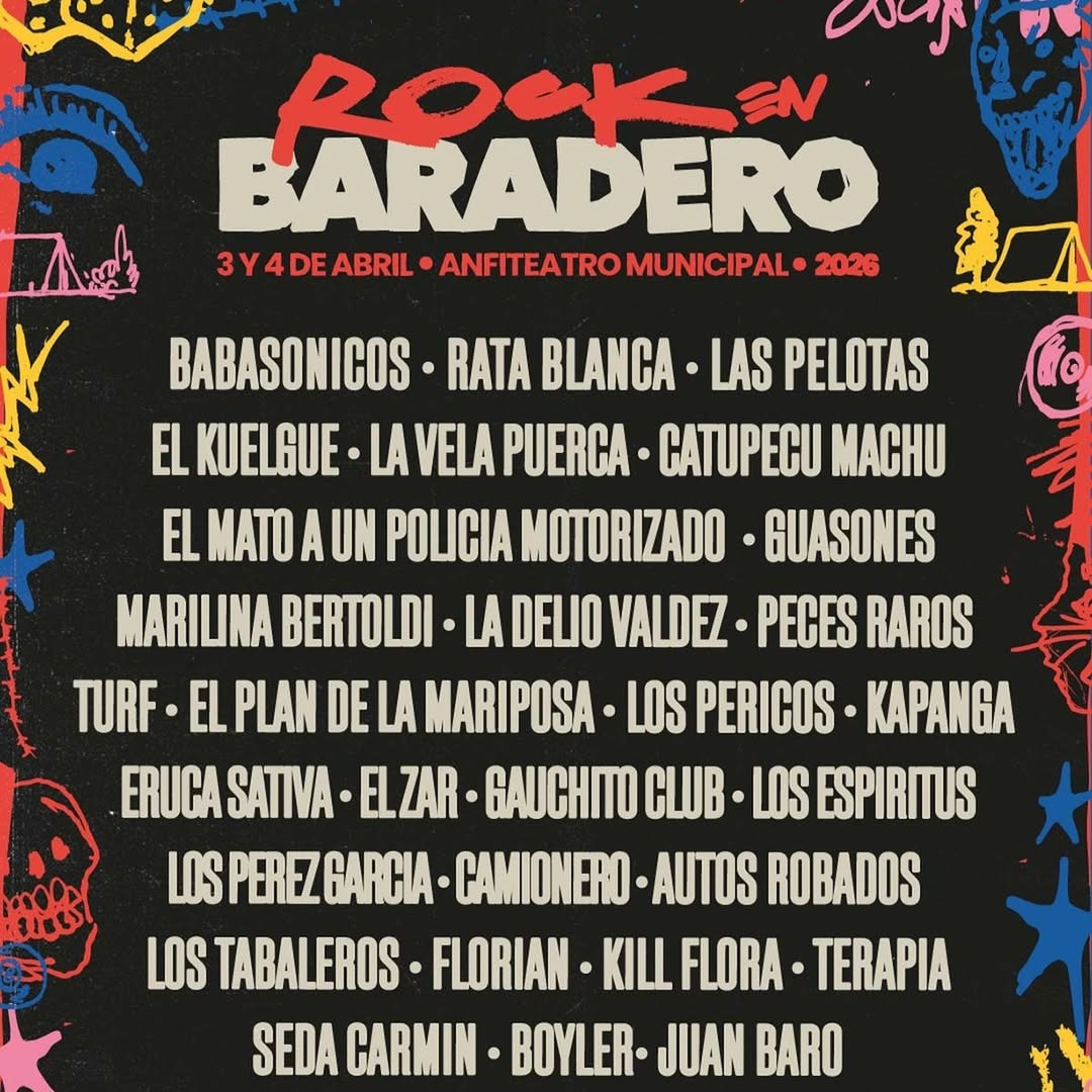 Imagen del artículo: Todo listo para el Festival Rock Baradero 2026