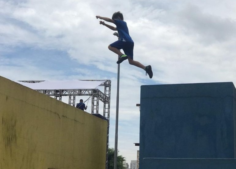 Imagen del artículo: Un paraíso del parkour en Brasil 