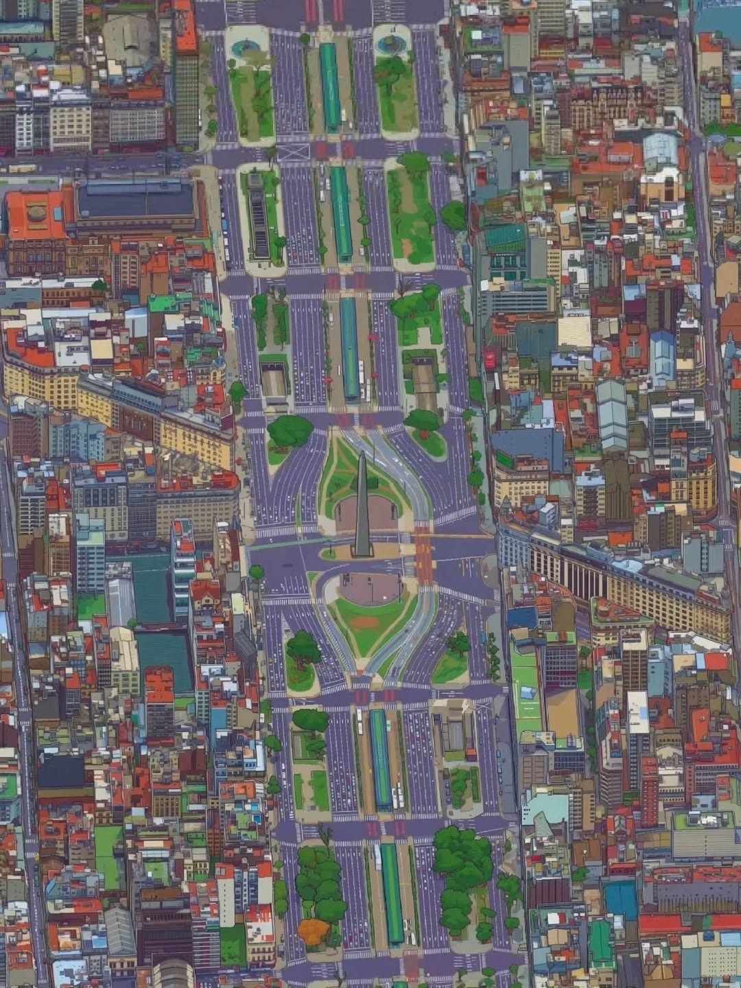 Imagen del artículo: El proyecto que convirtió Buenos Aires en píxeles