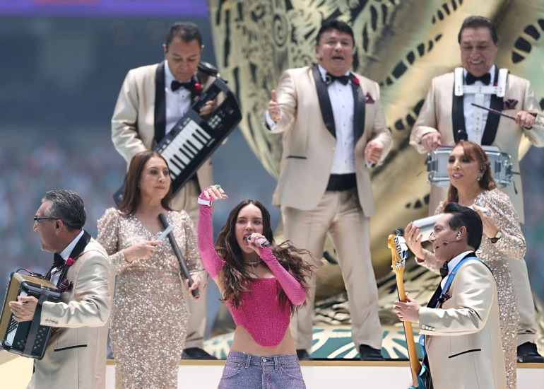 Imagen del artículo: Shakira, J Balvin y Danny Ocean: así fue la inauguración musical del Mundial en México
