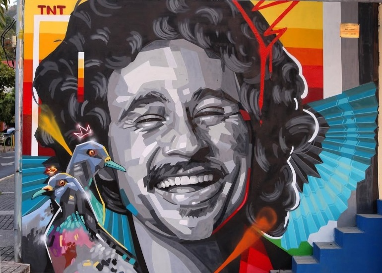 Imagen del artículo: El artista que convirtió las calles de El Salvador en un salón de la fama