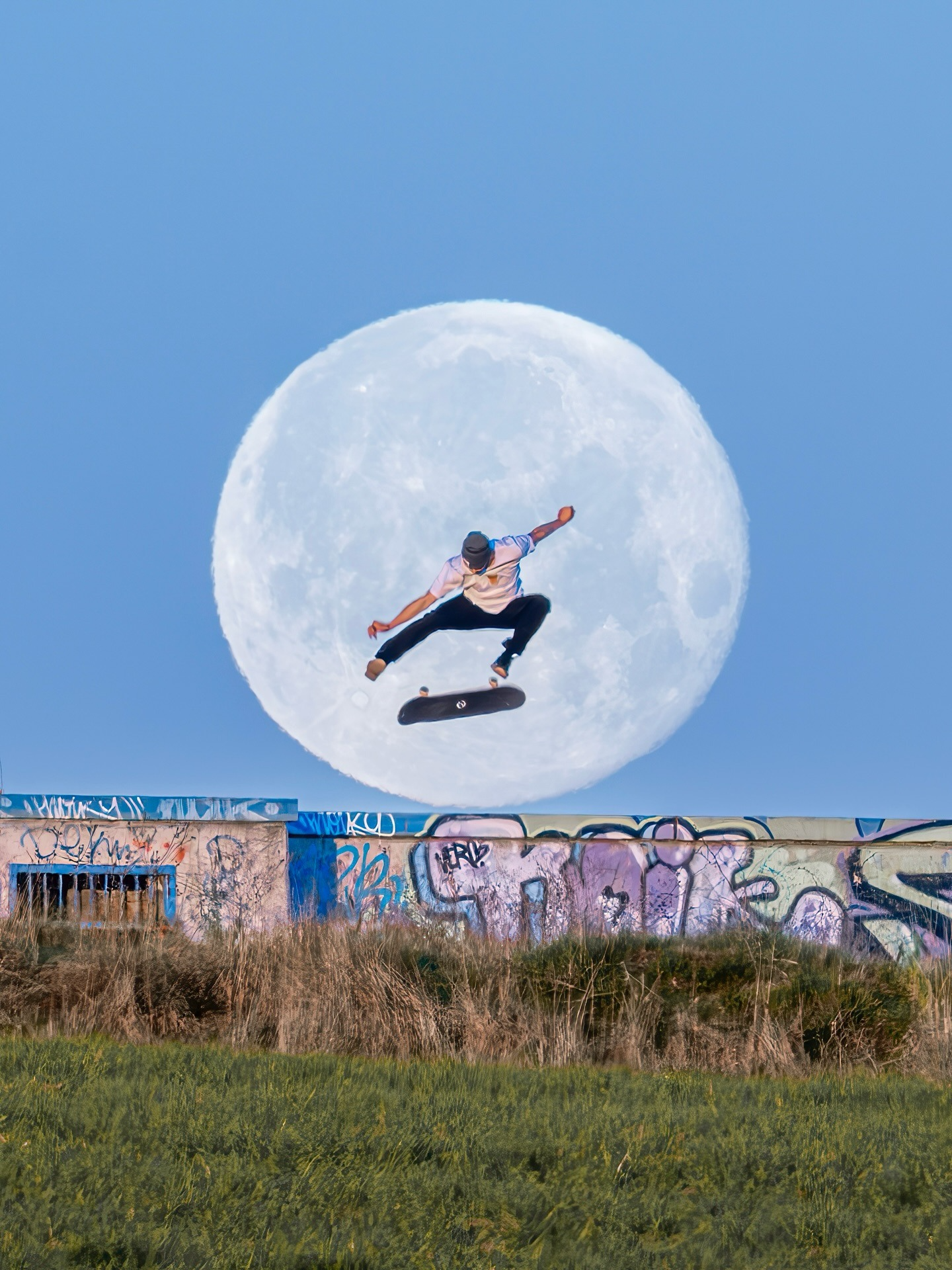 El salto de Danny León durante el eclipse que sorprendió al mundo