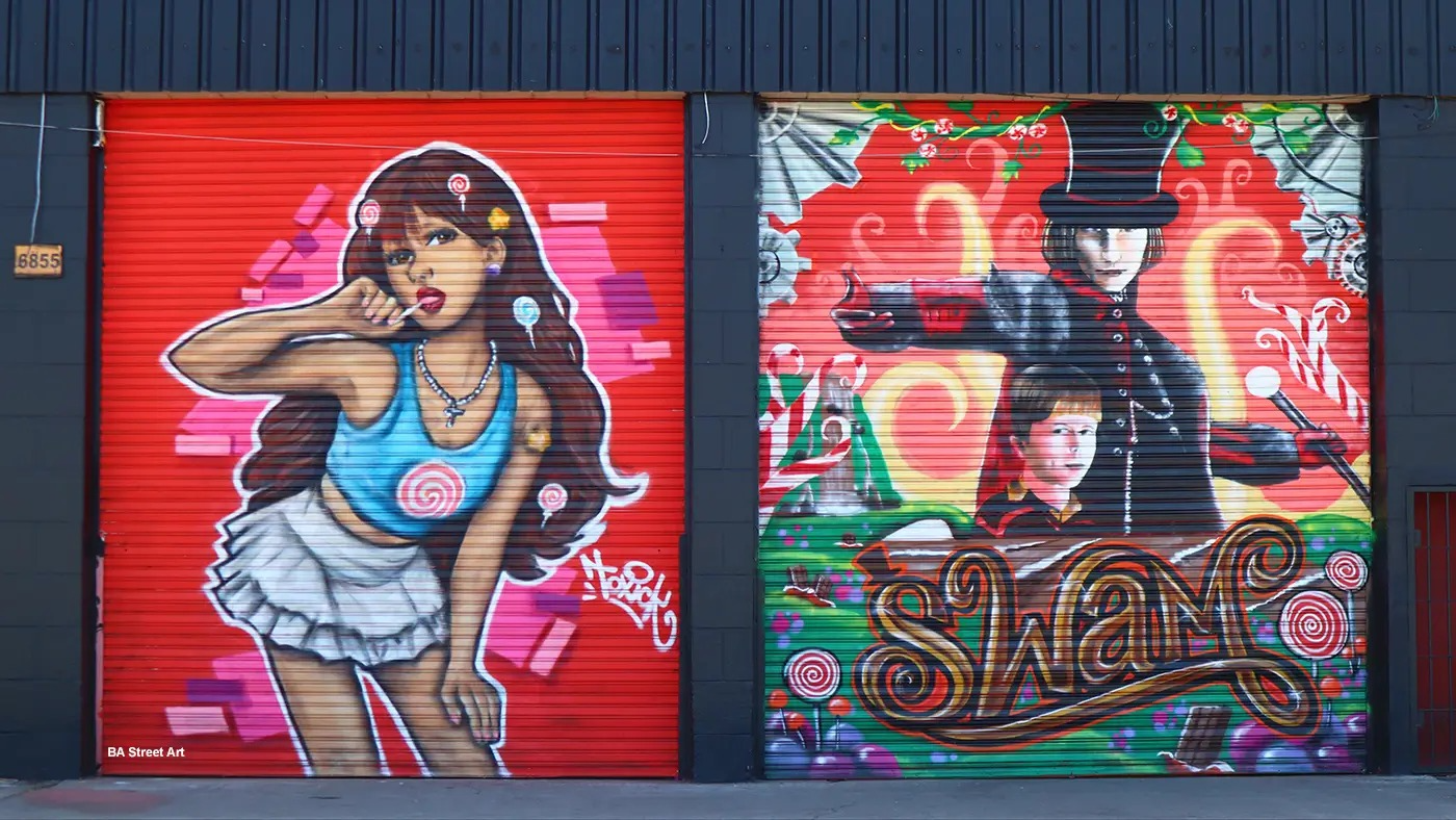 Imagen del artículo: Oeste Graff: el graffiti de alto nivel se adueñó de la fábrica de dulces