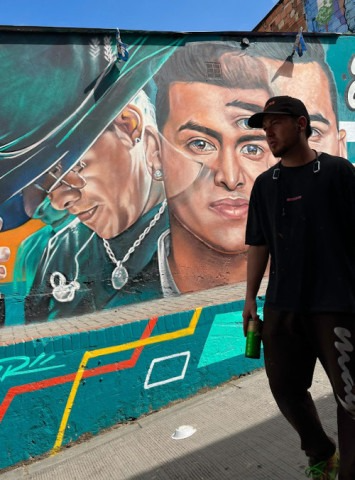 Imagen del artículo: Bogotá homenajeó a Yeison Jiménez a través del arte urbano