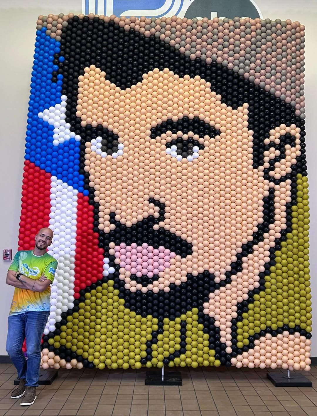 Imagen del artículo: Más de 6.000 globos y un homenaje monumental a Bad Bunny