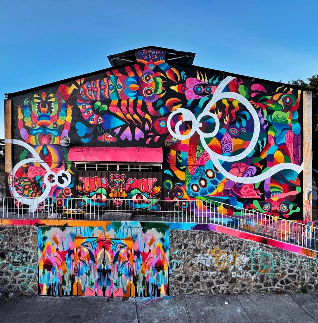 Ledania, la embajadora colombiana del color en el arte urbano