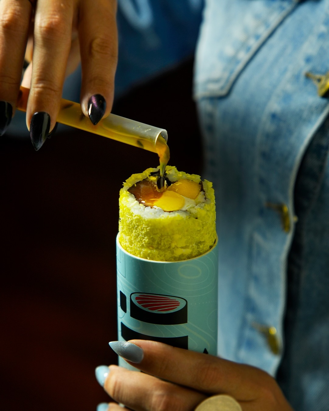 Pushi, el novedoso sushi en tubo que llegó al barrio de Palermo