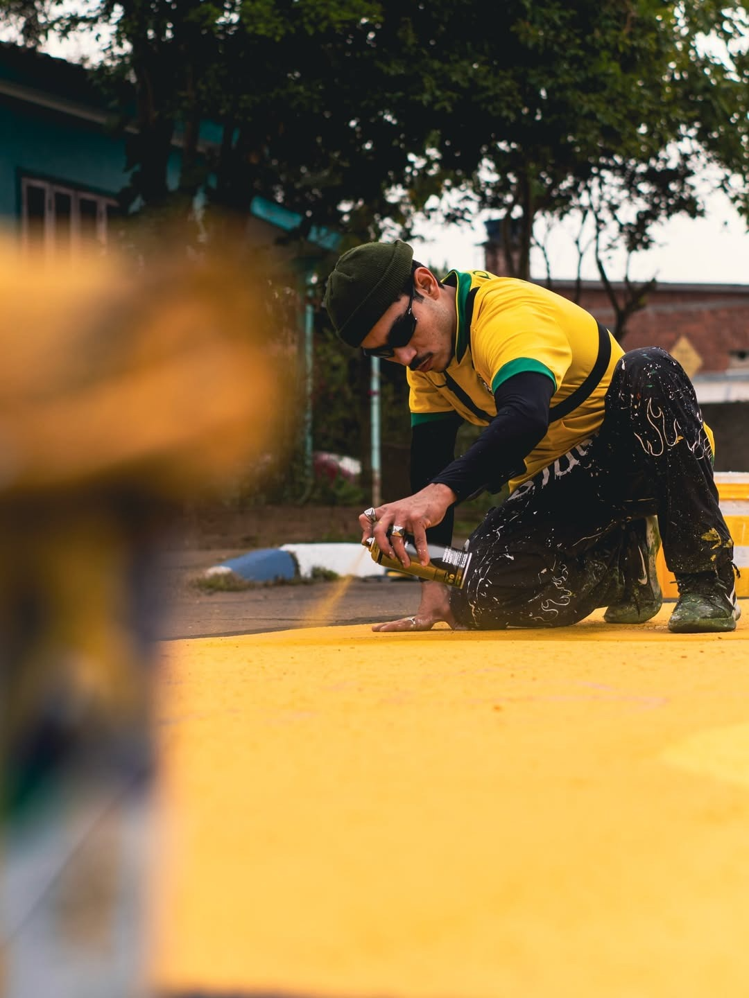 Imagen del artículo: Los gigantescos murales mundialistas de Neymar, Ronaldinho y Vinícius que decoran las calles de Brasil